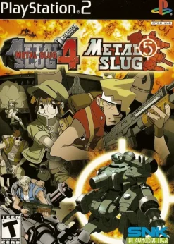 New Metal Slug 4 and 5 Ps2 Games