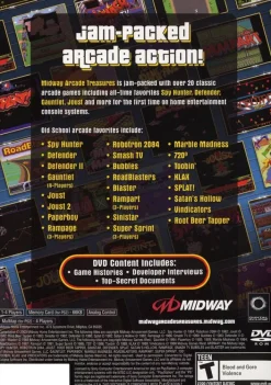 Discount Midway Arcade Treasures Ps2 Games