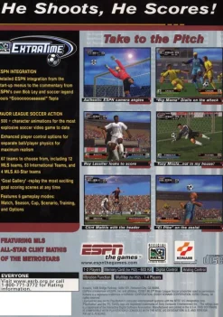 Online MLS ExtraTime 2002 Ps2 Games