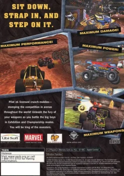 Hot Monster Jam Maximum Destruction Ps2 Games