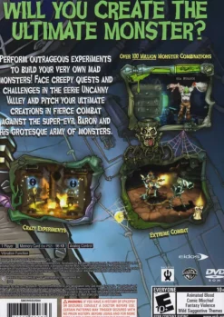 Hot Monster Lab Ps2 Games