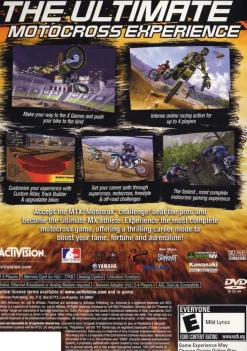 Online MTX Mototrax Ps2 Games