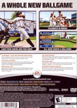 Discount MVP NCAA Baseball 2006 Ps2 Games