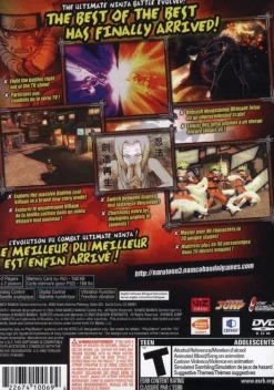 Fashion Naruto Ultimate Ninja 3 Ps2 Games