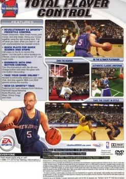 Clearance NBA Live 2003 Ps2 Games