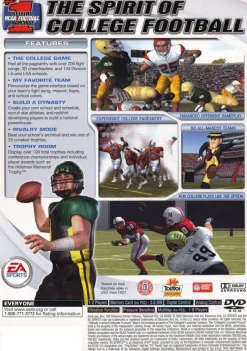 Fashion NCAA Football 2003 Ps2 Games