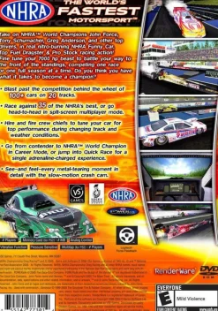 Fashion NHRA Championship Drag Racing Ps2 Games