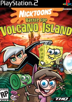 New Nicktoons Battle for Volcano Island Ps2 Games
