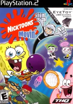 Hot Nicktoons Movin' Ps2 Games