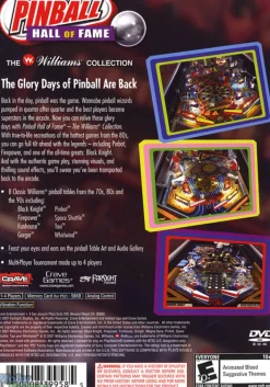 Best Pinball Hall of Fame: The Williams Collection Ps2 Games