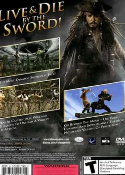 New Pirates of the Caribbean At World's End Ps2 Games