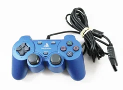 New Playstation 2 PS2 Katana Wired Controller (Blue) Ps2 Accessories