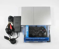 New Playstation 2 Slim Silver System - Discounted Ps2 Systems