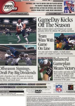 New PS2 NFL Gameday 2003 Ps2 Games