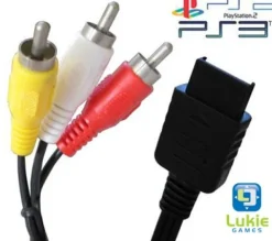 Fashion PS2 Playstation 2 AV Video Cable Ps2 Accessories