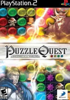 Hot Puzzle Quest Challenge of the Warlords Ps2 Games