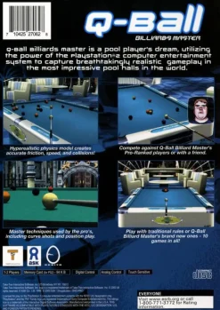 Sale Q-Ball Billiards Master Ps2 Games