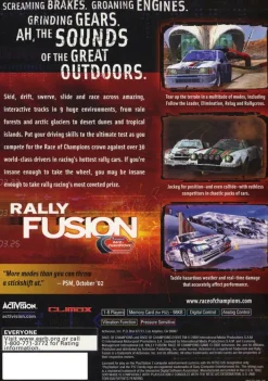 Fashion Rally Fusion Ps2 Games