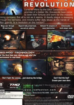 Outlet Red Faction Ps2 Games