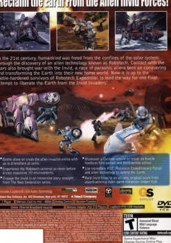 New Robotech Invasion Ps2 Games
