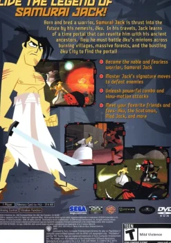 Online Samurai Jack Shadow of Aku Ps2 Games