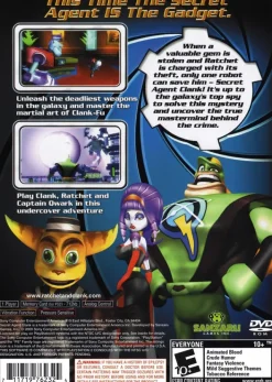 Outlet Secret Agent Clank Ps2 Games