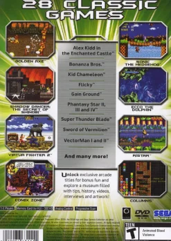 Hot Sega Genesis Collection Ps2 Games