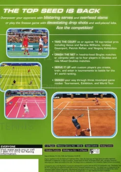 Sale Sega Sports Tennis Ps2 Games