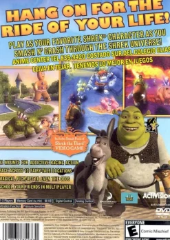 New Shrek Smash and Crash Racing Ps2 Games