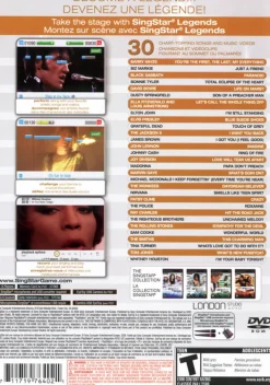 New SingStar Legends Ps2 Games