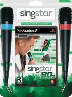 New Singstar 90's with 2 mics Ps2 Games