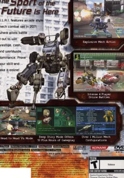 New SLAI Steel Lancer Arena International Ps2 Games