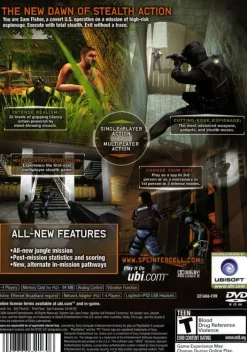 Clearance Splinter Cell Pandora Tomorrow Ps2 Games