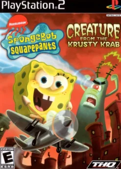 Outlet SpongeBob SquarePants Creature from Krusty Krab Ps2 Games
