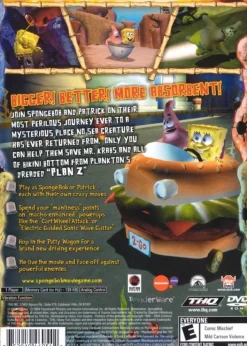 Discount SpongeBob SquarePants The Movie Ps2 Games