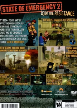 Hot State of Emergency 2 Ps2 Games