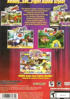 Fashion Street Fighter Alpha Anthology Ps2 Games