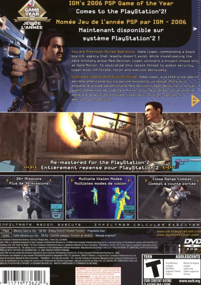 Online Syphon Filter Dark Mirror Ps2 Games