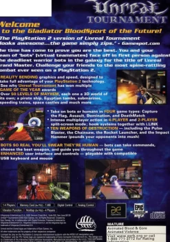 Online Unreal Tournament Ps2 Games