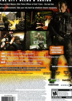 New Urban Chaos Riot Response Ps2 Games