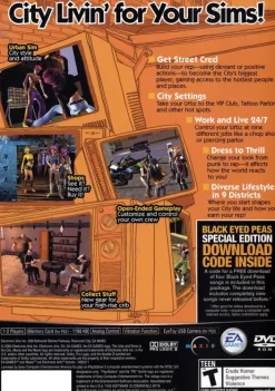 Outlet Urbz Sims in the City Ps2 Games