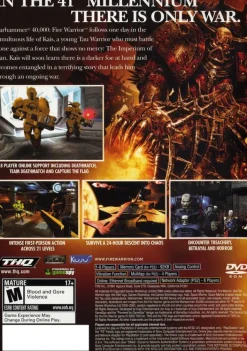 Discount Warhammer 40000 Fire Warrior Ps2 Games
