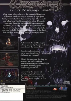 Discount Wizardry: The Forsaken Land Ps2 Games