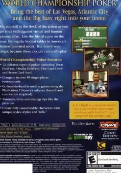 New World Championship Poker Ps2 Games