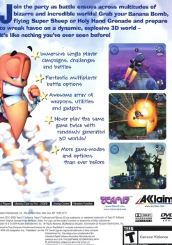 Outlet Worms 3D Ps2 Games