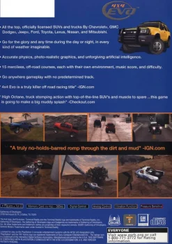 Hot 4x4 Evolution Ps2 Games